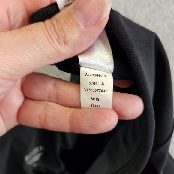 Athleta Pants Womens XL Black Meridian Wide Leg Luna Fabric Work Travel Commute - Picture 12 of 14